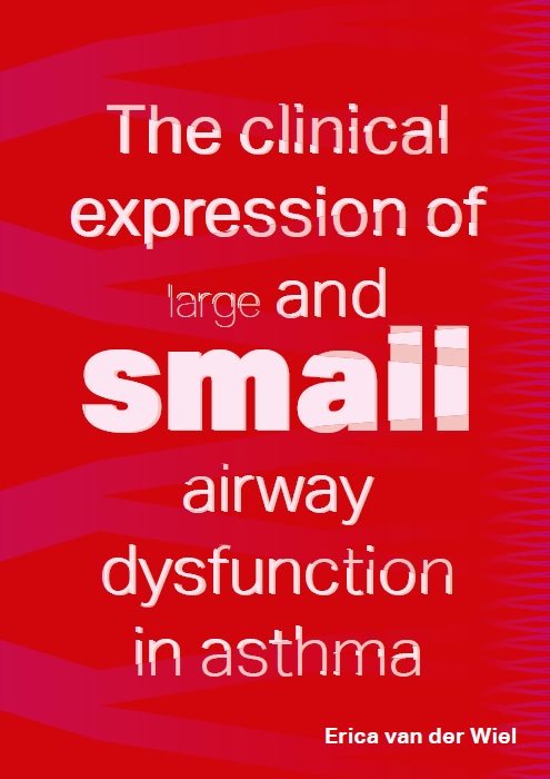 Wiel van der - The clinical expression of large and small airway dysfunction in asthma