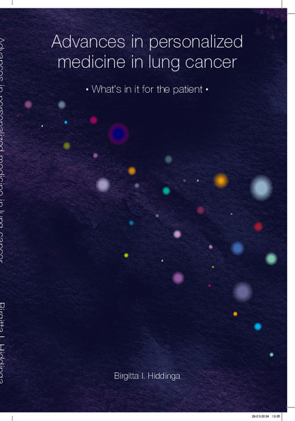 Hiddinga - Advances in personalized medicine in lung cancer